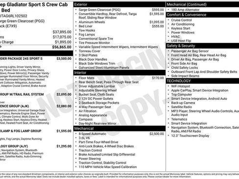 Used 2024 Jeep Gladiator Sport AWD/4WD image 23