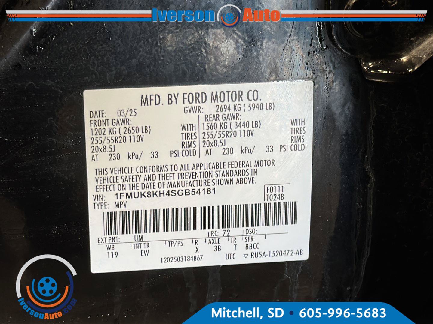 Used 2025 Ford Explorer ST-Line AWD/4WD image 12