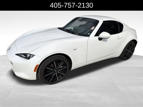 Used 2024 MAZDA MX-5 Miata RF Grand Touring w/ Weather Package RWD image 1