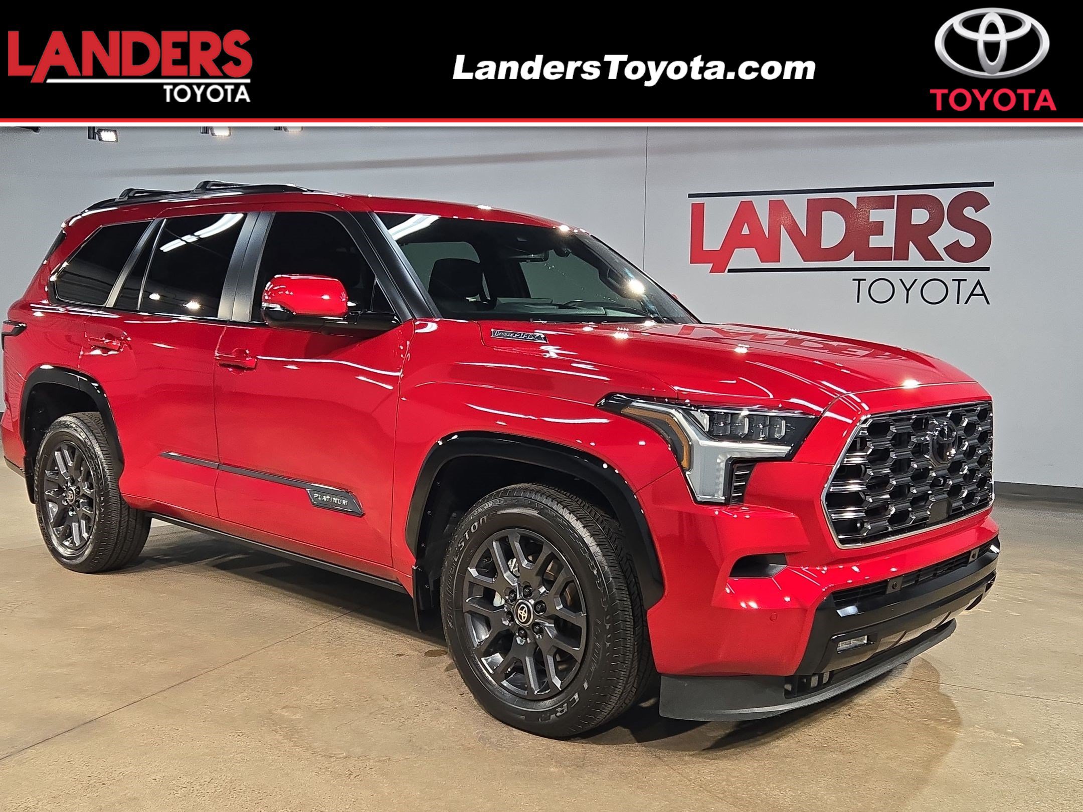 Certified 2025 Toyota Sequoia Platinum AWD/4WD image 1