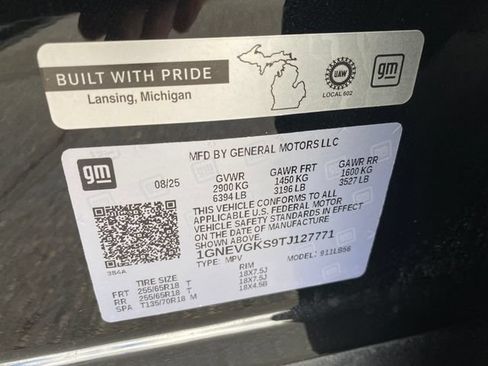 Certified 2026 Chevrolet Traverse LT AWD/4WD image 28