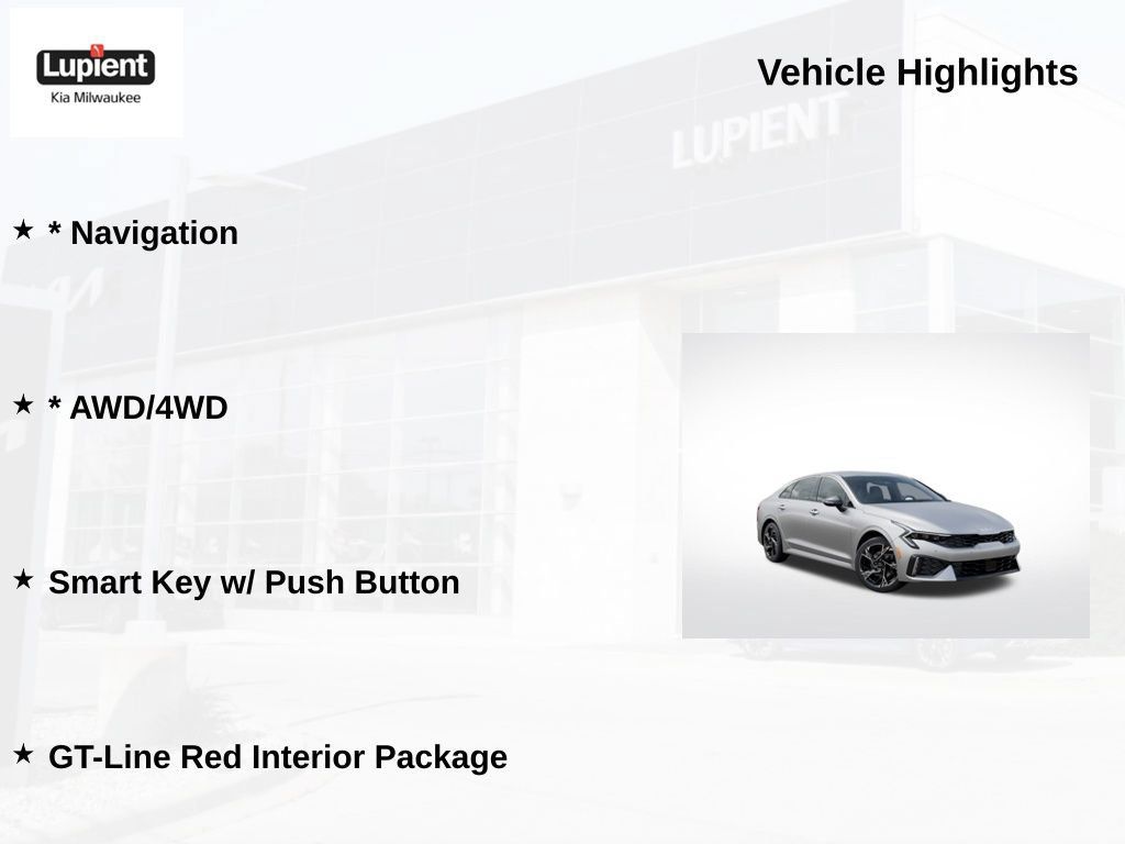 New 2026 Kia K5 GT-Line AWD/4WD image 5
