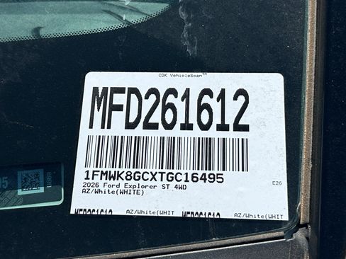 New 2026 Ford Explorer ST w/ Sun And Sound Package AWD/4WD image 31
