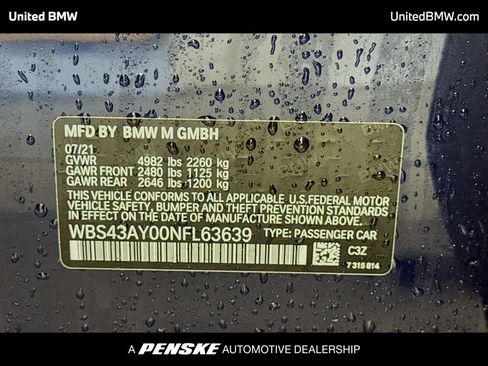 Used 2022 BMW M3 Competition w/ M Carbon Exterior Package image 14