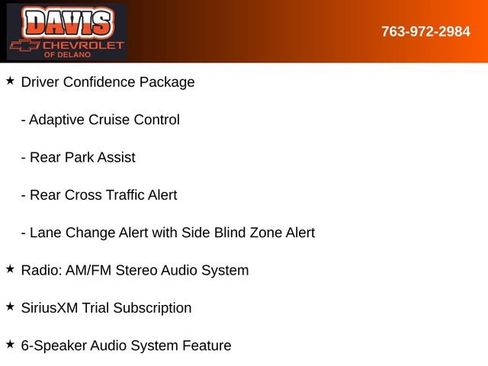 New 2026 Chevrolet Trax ACTIV w/ Driver Confidence Package FWD image 5