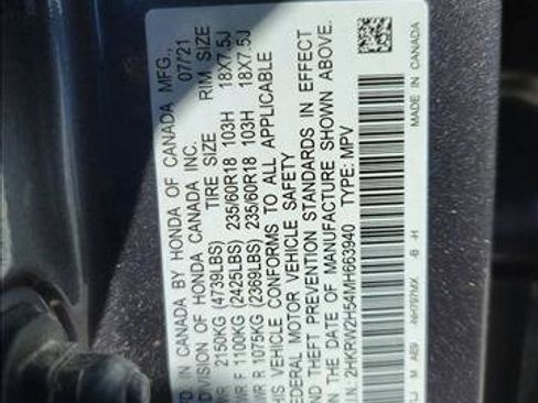 Used 2021 Honda CR-V EX image 20