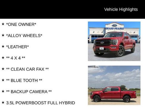 Certified 2023 Ford F150 Lariat w/ Equipment Group 502A High AWD/4WD image 4