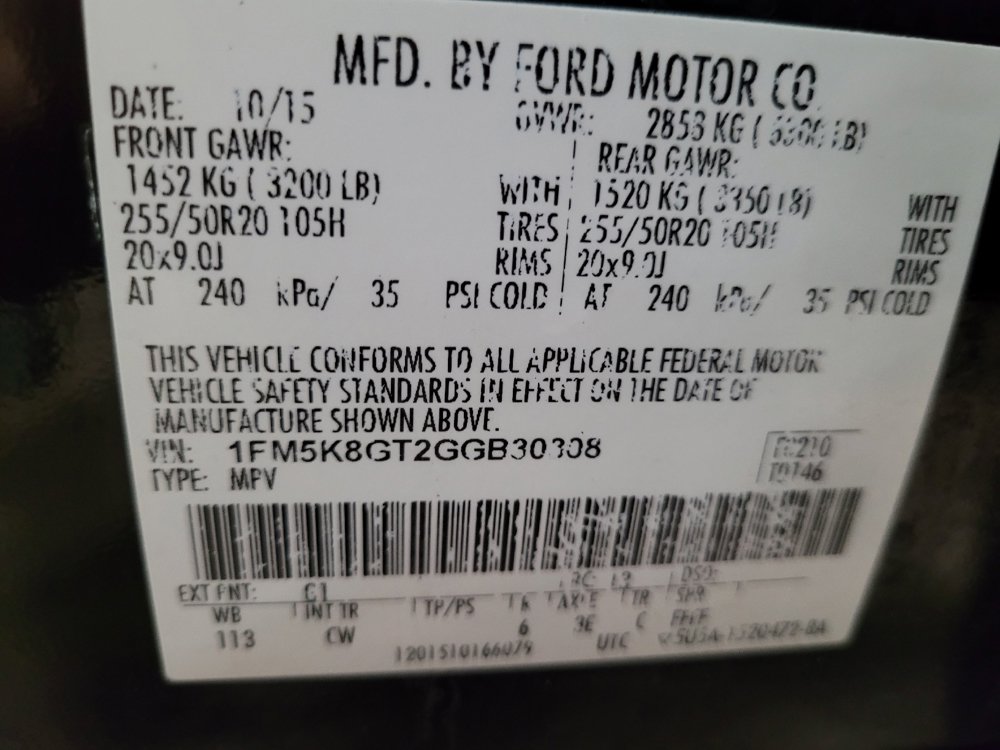 Used 2016 Ford Explorer Sport AWD/4WD image 33