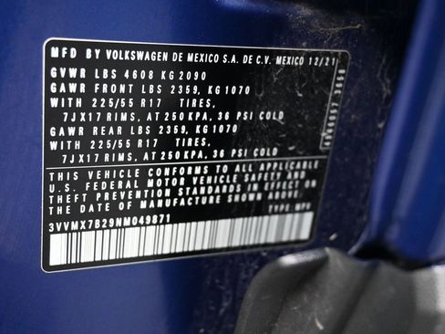 Used 2022 Volkswagen Taos S w/ IQ Drive S Package image 9