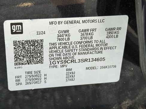 Used 2025 Cadillac Escalade Premium Luxury w/ Touring Package AWD/4WD image 17