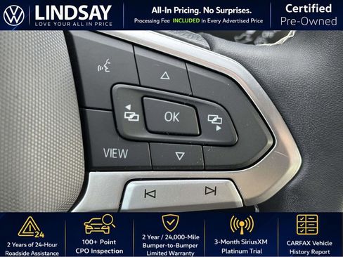 Certified 2023 Volkswagen Atlas Cross Sport SE w/ Black Wheel Package image 22