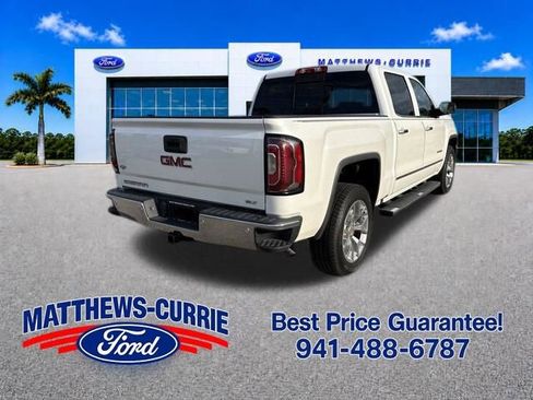 Used 2018 GMC Sierra 1500 SLT w/ SLT Premium Package RWD image 4