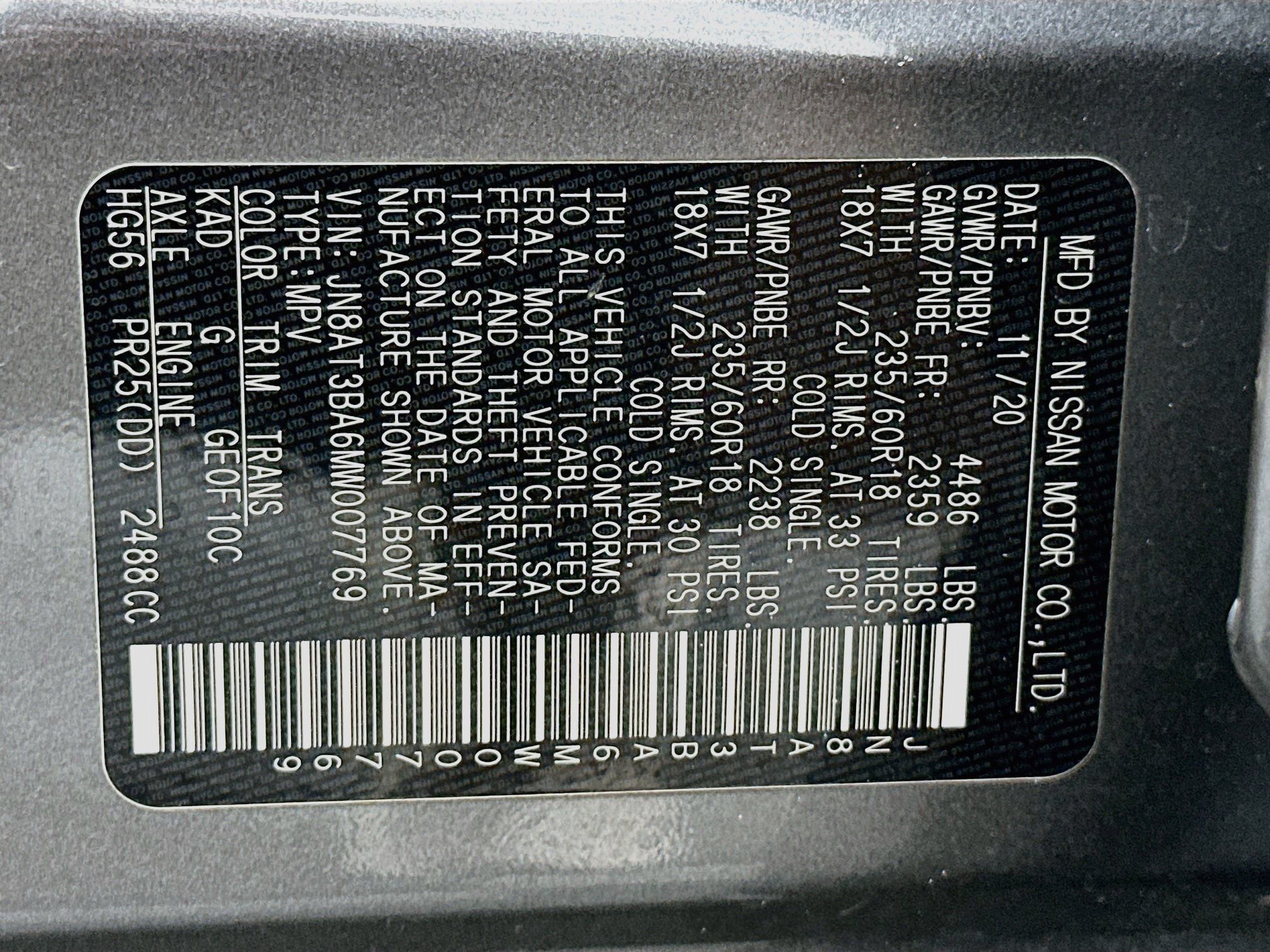 Used 2021 Nissan Rogue SV FWD image 12