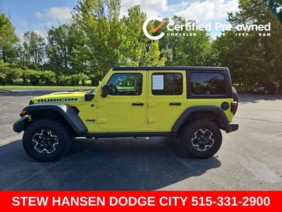 Used 2023 Jeep Wrangler Unlimited Rubicon 4xe w/ Cold Weather Group