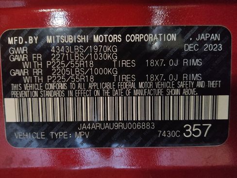 Used 2024 Mitsubishi Outlander Sport AWD image 33