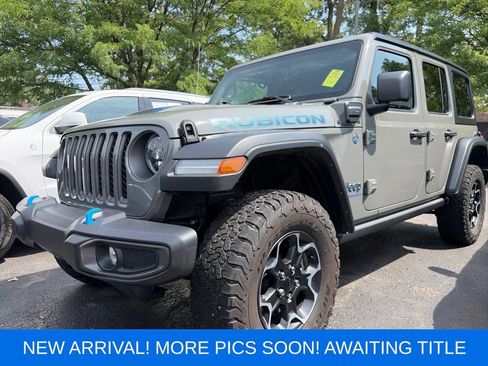 Used 2023 Jeep Wrangler Unlimited Rubicon 4xe w/ Cold Weather Group AWD/4WD image 1