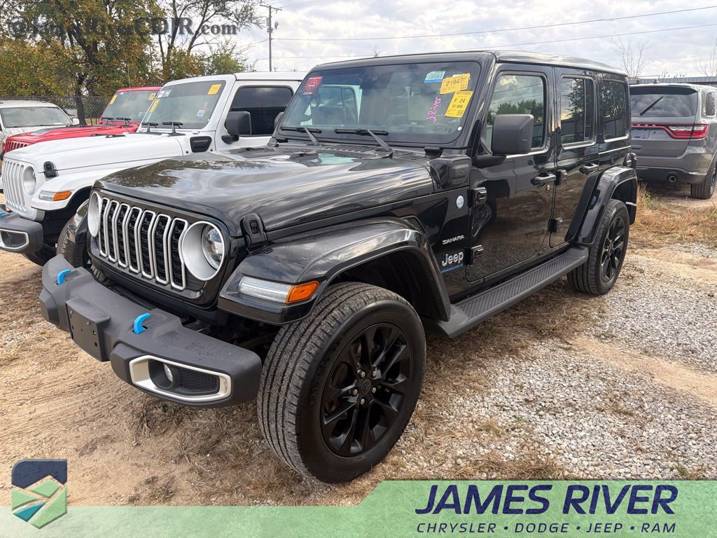 Used 2024 Jeep Wrangler Unlimited Sahara w/ Safety Group AWD/4WD 360° Tour