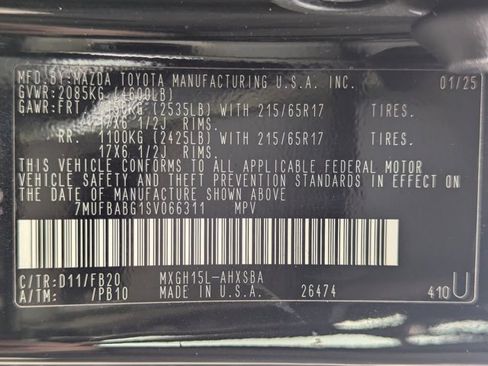 Used 2025 Toyota Corolla Cross AWD Hybrid image 28