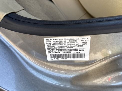Used 2010 Honda Odyssey LX image 35