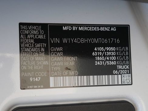 Used 2021 Mercedes-Benz Sprinter 2500 image 18
