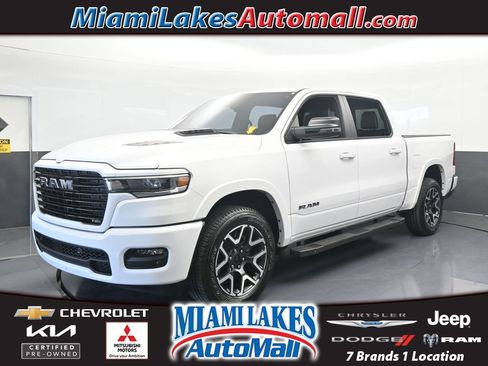 Used 2025 RAM 1500 Laramie w/ Sport Appearance Package image 1