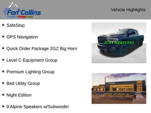 Used 2022 RAM 3500 Big Horn w/ Level C Equiment Group image 6