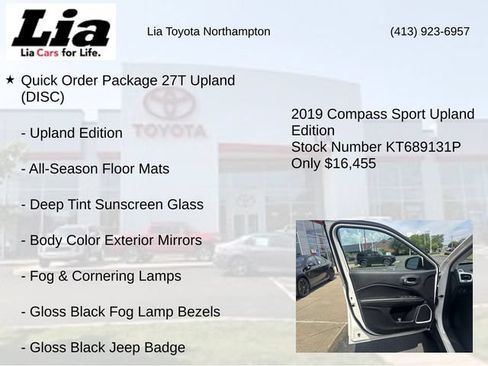 Used 2019 Jeep Compass Sport AWD/4WD image 7