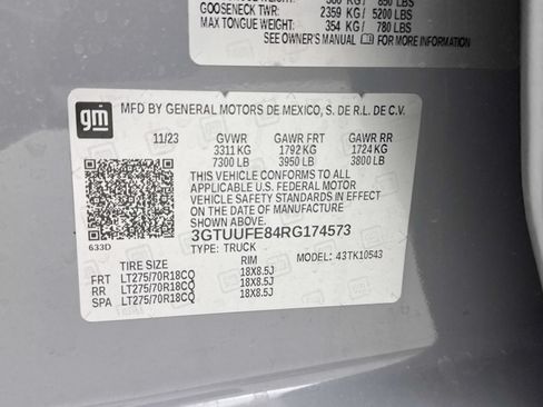 Used 2024 GMC Sierra 1500 AT4X w/ AT4X AEV Edition AWD/4WD image 43