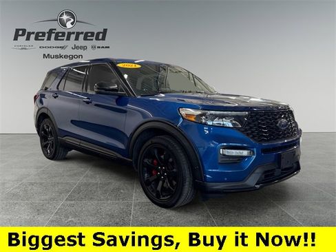 Used 2021 Ford Explorer ST w/ ST Street Pack image 1