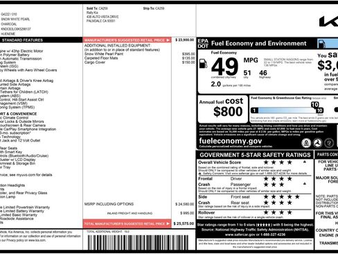 Used 2019 Kia Niro LX image 50