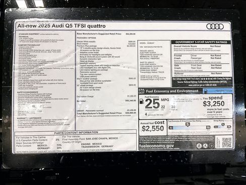 New 2025 Audi Q5 Premium Plus image 16