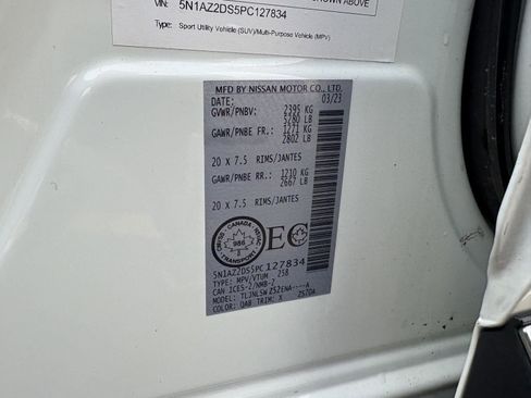 Used 2023 Nissan Murano Platinum image 16