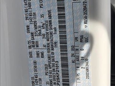 New 2025 Ford F150 STX w/ Equipment Group 200A image 17