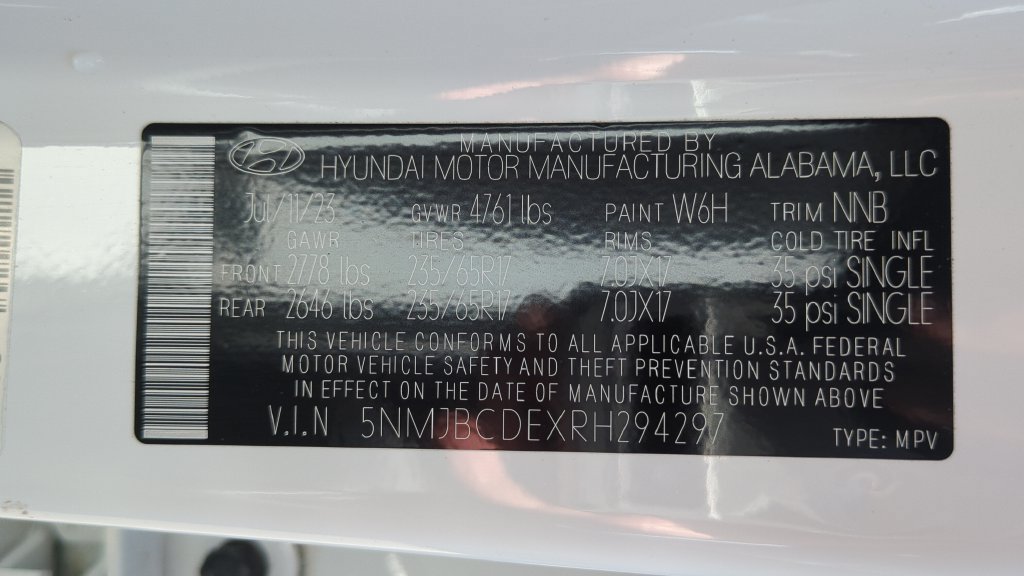 Certified 2024 Hyundai Tucson SEL AWD/4WD image 23
