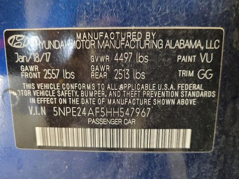 Used 2017 Hyundai Sonata SE image 33