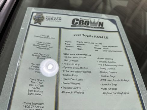 Used 2025 Toyota RAV4 LE image 40