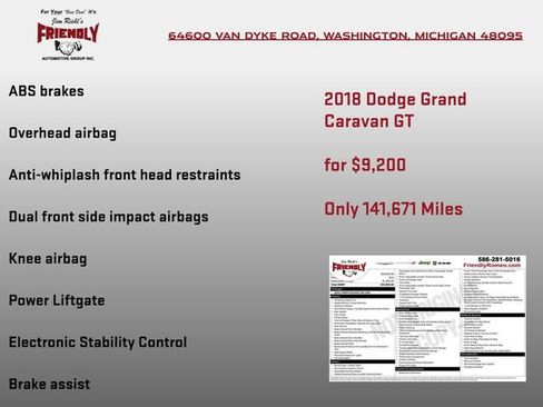 Used 2018 Dodge Grand Caravan GT image 6
