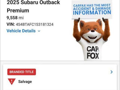 Used 2025 Subaru Outback Premium image 6