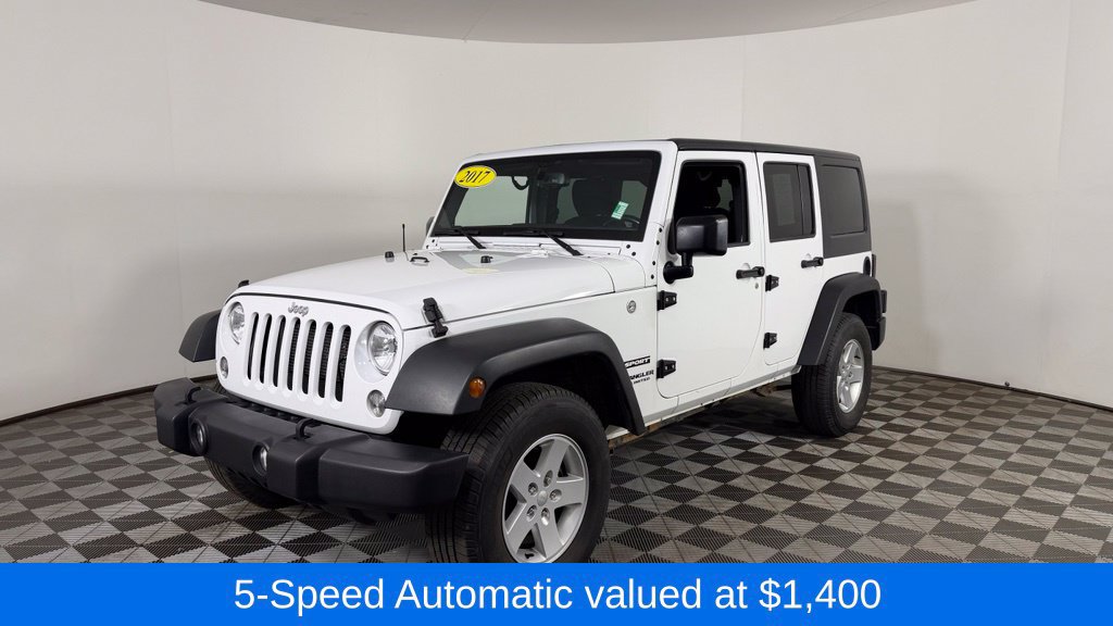 Used 2017 Jeep Wrangler Unlimited Sport w/ Quick Order Package 24S AWD/4WD image 3