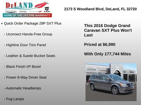 Used 2016 Dodge Grand Caravan SXT FWD image 6