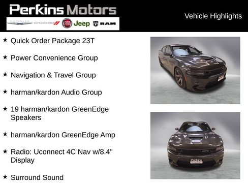 Used 2019 Dodge Charger SRT Hellcat w/ Harman/Kardon Audio Group image 2