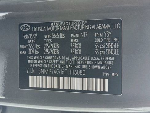 New 2026 Hyundai Santa Fe SEL FWD image 33