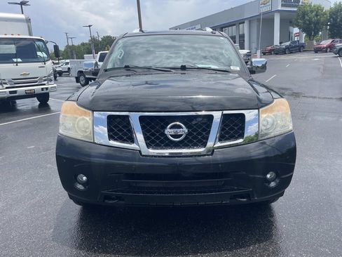 Used 2015 Nissan Armada Platinum w/ 2nd Row Captain Seat Package AWD/4WD image 8