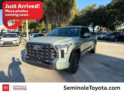 Used 2025 Toyota Tundra Platinum