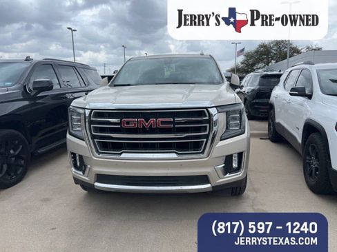 Used 2021 GMC Yukon SLT w/ SLT Luxury Plus Package AWD/4WD image 2