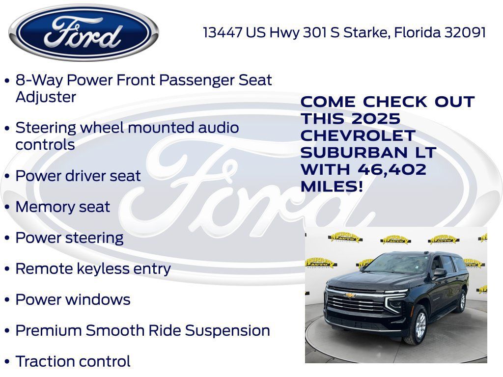Used 2025 Chevrolet Suburban LT RWD image 32