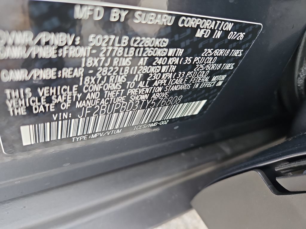 New 2026 Subaru Outback Premium AWD/4WD image 23