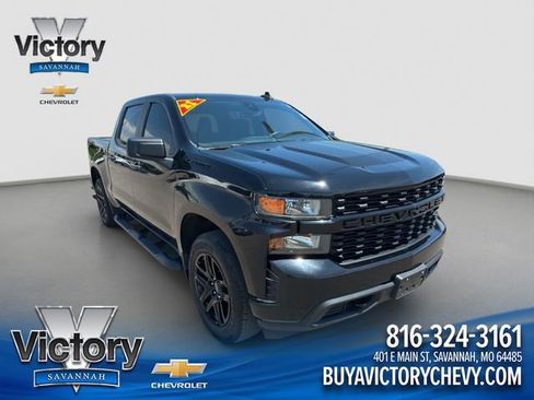 Used 2021 Chevrolet Silverado 1500 Custom w/ Rally Edition AWD/4WD image 1