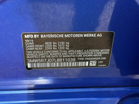 Used 2020 BMW 330i xDrive Sedan w/ Executive Package image 27