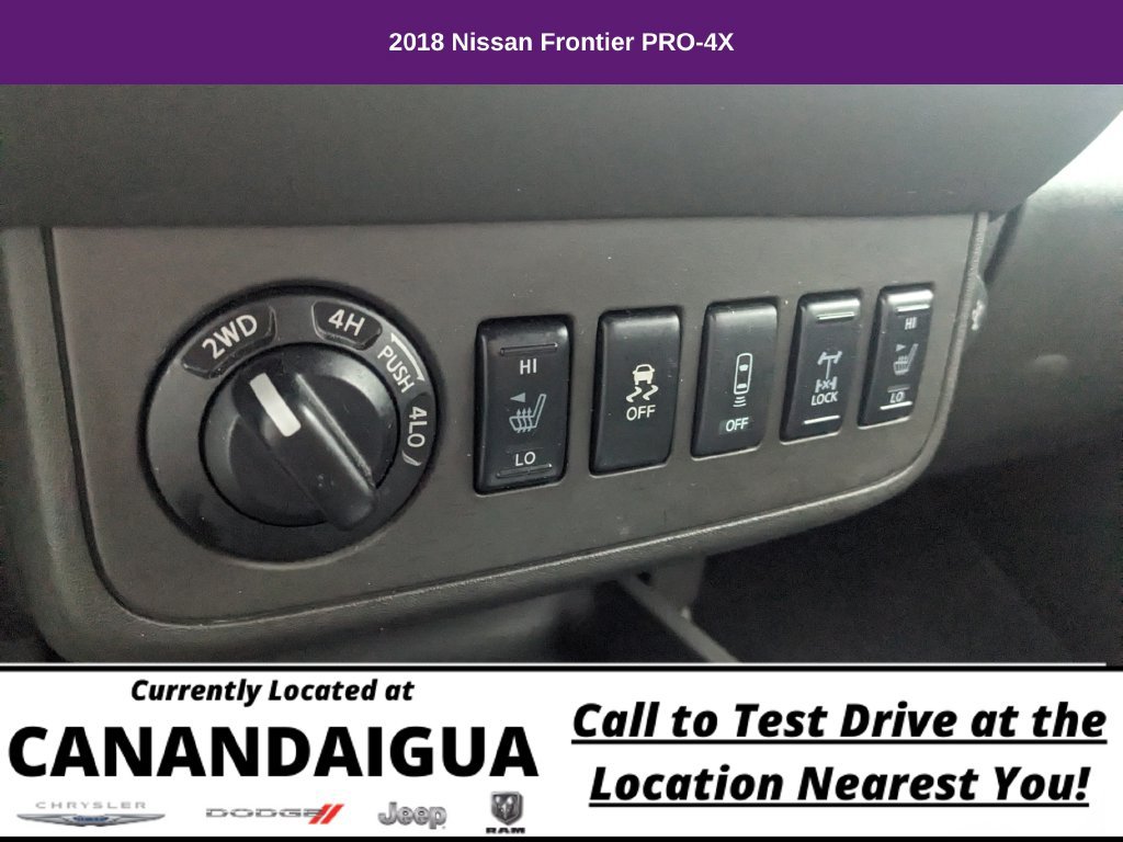 Used 2018 Nissan Frontier PRO-4X AWD/4WD image 31